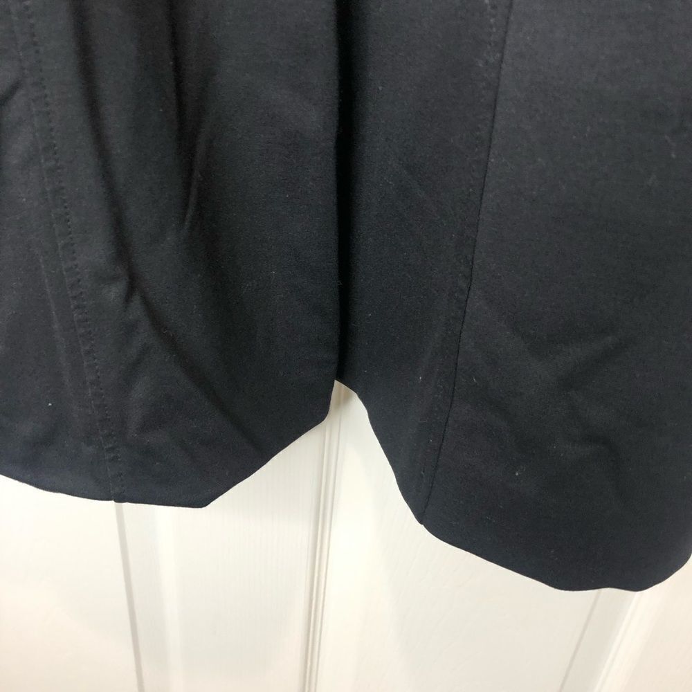 INC International Concepts black trench button front coat, size XL - Picture 6 of 16